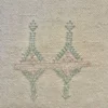 Coussin Sabra rose clair motifs traditionnels