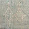 Motifs traditionnels marocains du coussin sabra bleu