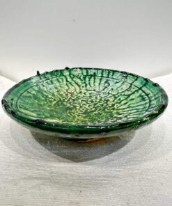 Plat en tamegroute artisanale fait main par des artisans marocains