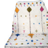 tapis beni ouarain coloré