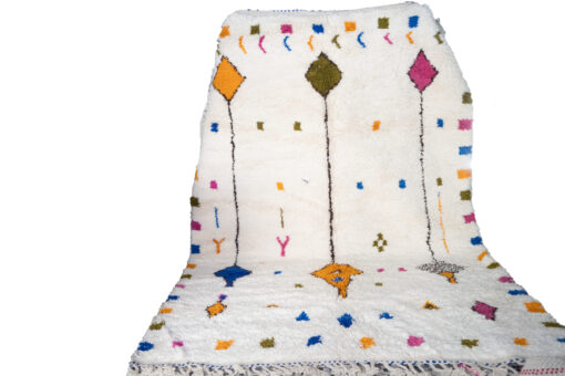 tapis beni ouarain coloré