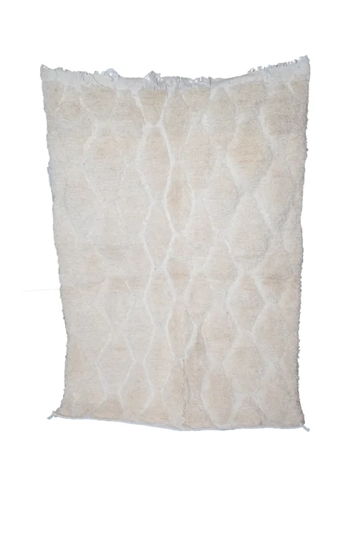 Tapis Béni Ouarain blanc