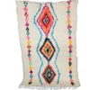 Tapis Béni Ouarain à motifs losanges