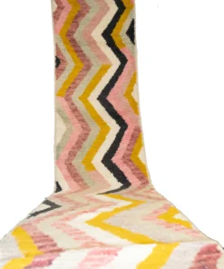 Tapis Béni Ouarain motifs zigzag