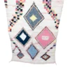 Tapis Béni Ouarain multicolore