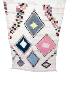 Tapis Béni Ouarain multicolore