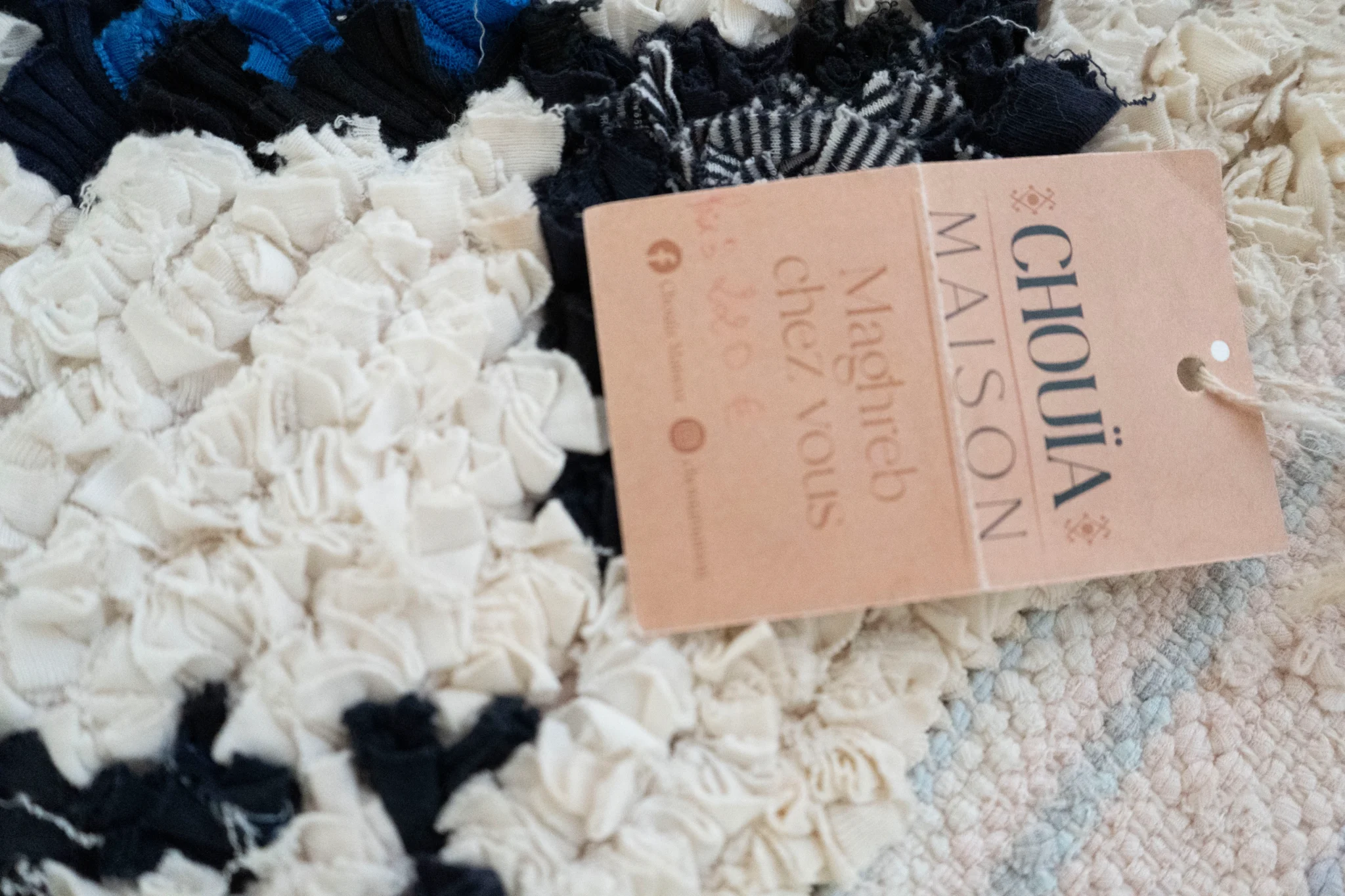 Tapis berbère à Bruxelles dans la boutique Chouïa Maison à Saint-Gilles