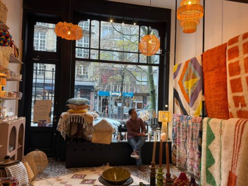 Boutique Chouïa Maison, avenue Jean Volders à Saint-Gilles