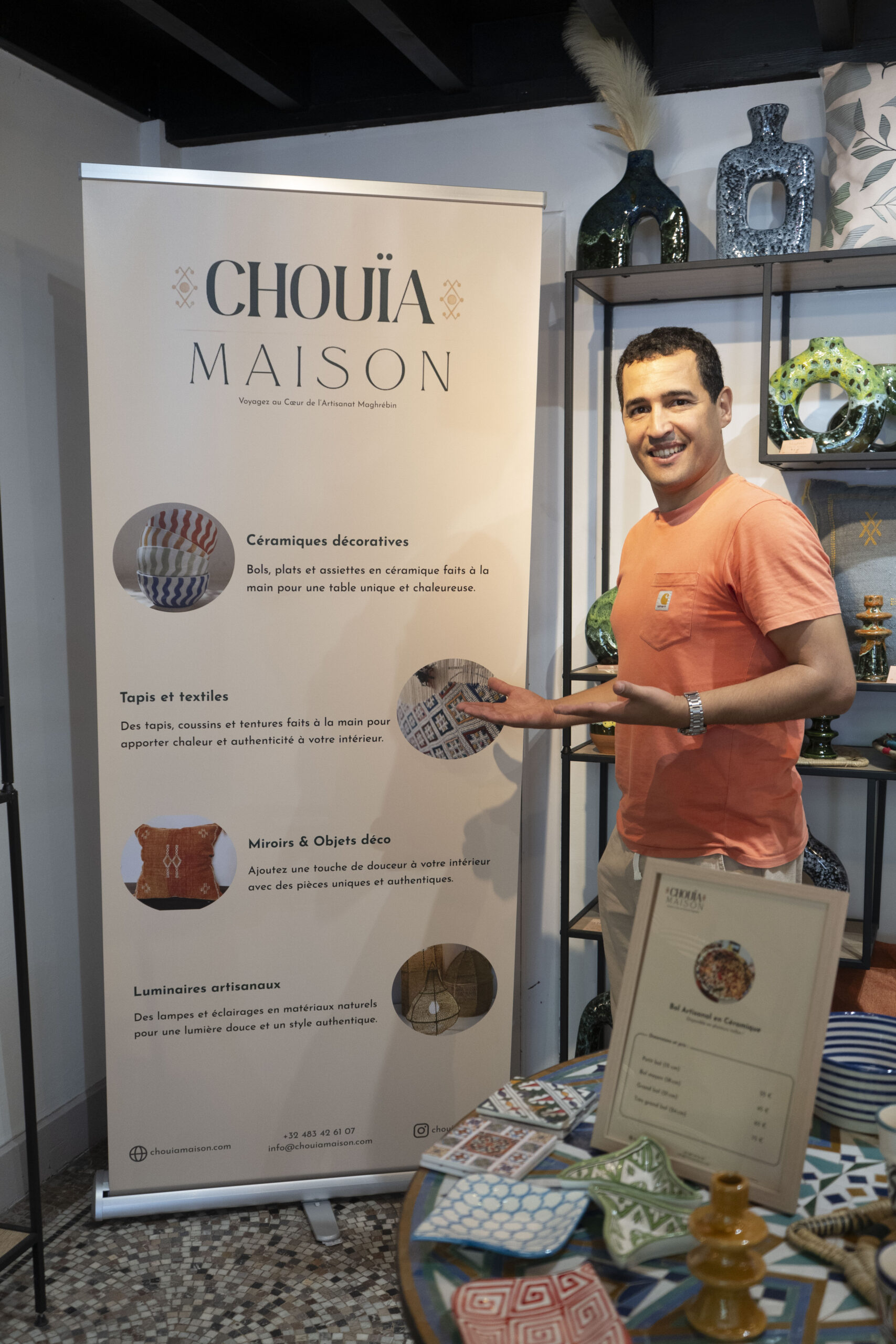 Équipe Chouïa Maison et conseil décoration intérieure à Bruxelles
