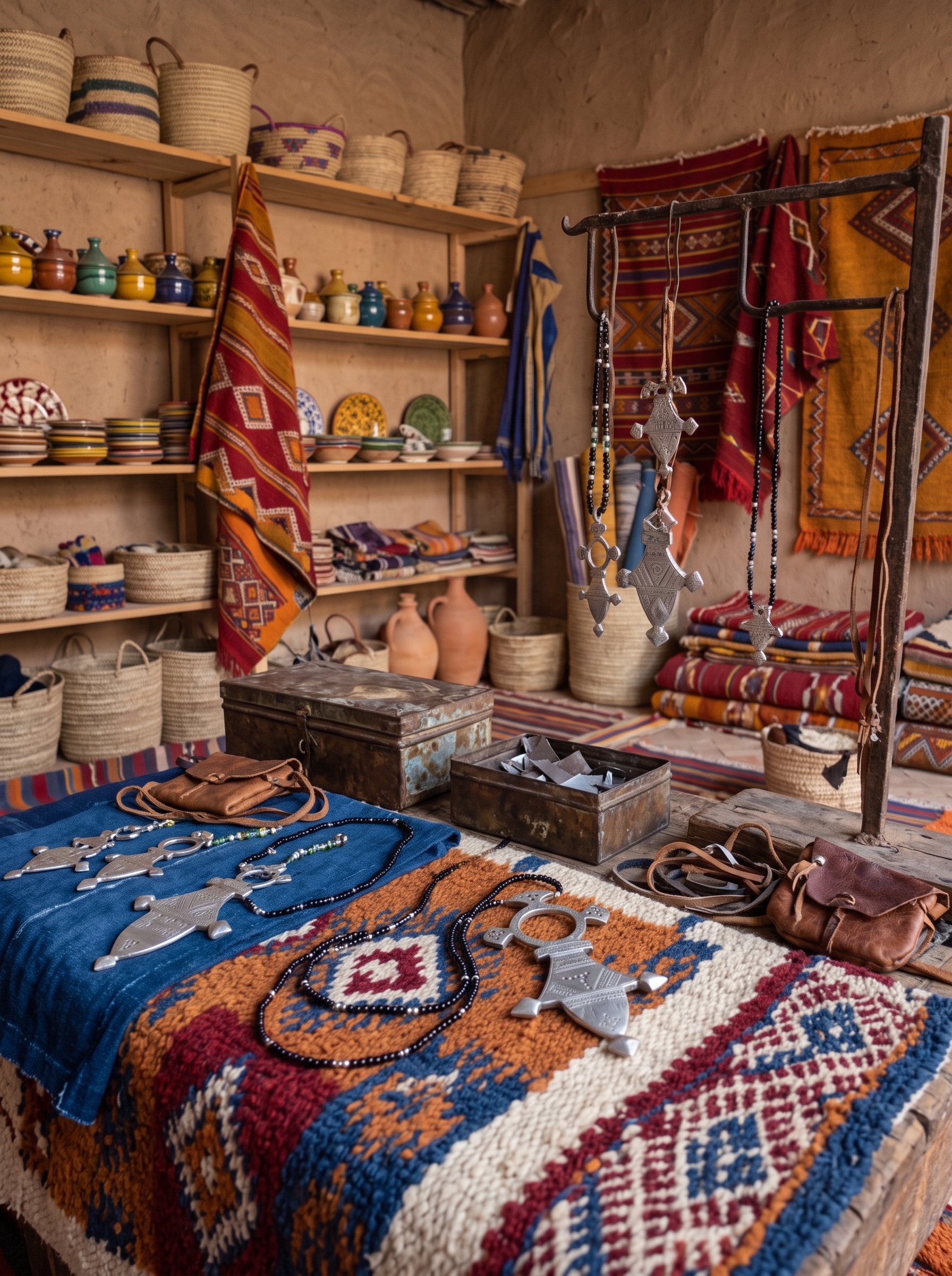 Bijou artisanal vu de près au showroom